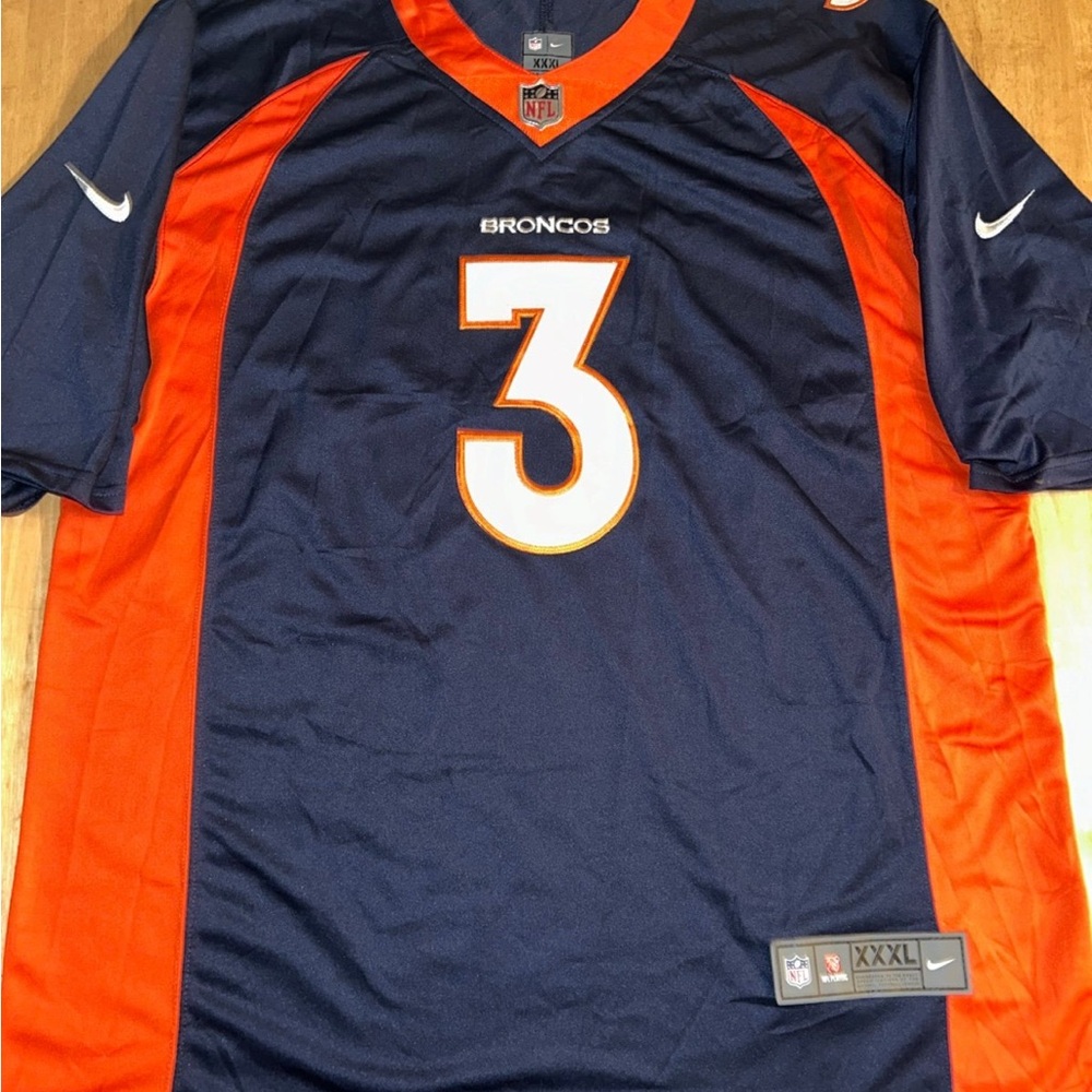 Jersey Denver Colorado Broncos jersey Russell Wilson 3XL